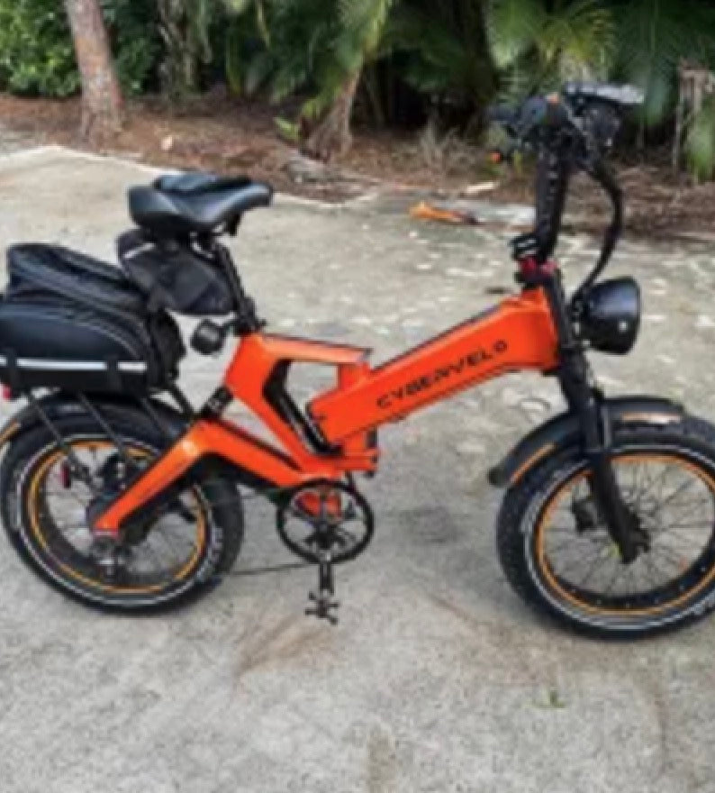 Foldable Electric Bike 100Mile - 36mph - Low Stock