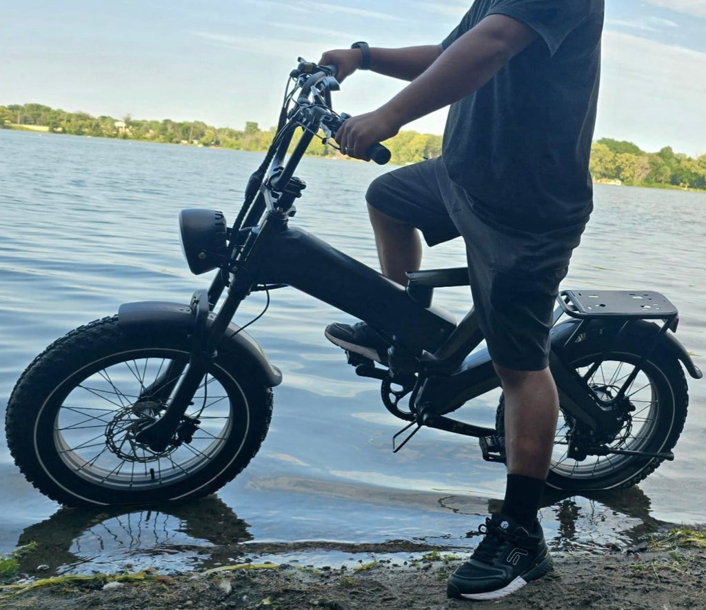 Foldable Electric Bike 100Mile - 36mph - Low Stock